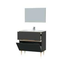 Duehome Pacote de banheiro com pia Opera 80