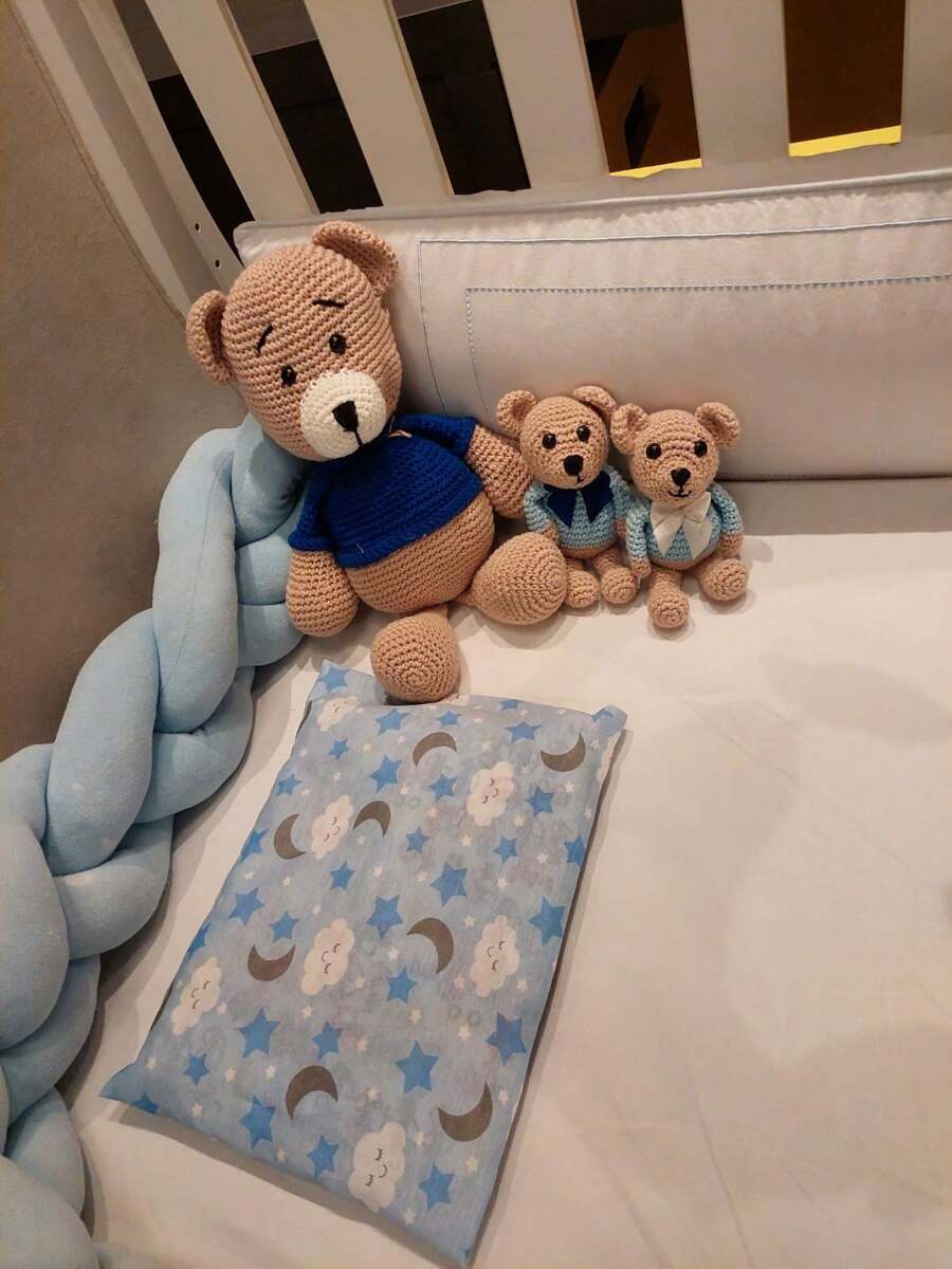 Pillowcase For Newborn Baby - Nuvem - 淺藍色 - 查看 1