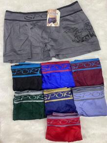 Bóxer juvenil de microfibra cortos Paquete De 6 Pzas Microfibra 8-10 y 12-14  surtido en colores - Multicolor - Ver 4