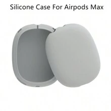 Apple Slime Silicone Protective Case Compatible With Airpods Max - Soft Silicone Cover, Waterproof, Dustproof, Fingerprint-Proof, Scratch-Resistant 360° Full Protection, Silicone Ear Cup Cover, Silicone Headband Cover, Silicone Headband Pad, Silicone Carrying Case, Flexible Silicone Material For Comfort, Durability And Easy Cleaning, Multiple Colors Available, Great Gift