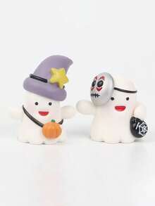 8 món đồ trang trí Halloween Mini, Đồ trang trí dễ thương Quà tặng cho Giáng sinh, Halloween, Lễ Tạ ơn - Nhiều màu - Xem 6