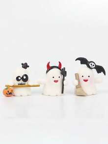8 món đồ trang trí Halloween Mini, Đồ trang trí dễ thương Quà tặng cho Giáng sinh, Halloween, Lễ Tạ ơn - Nhiều màu - Xem 7