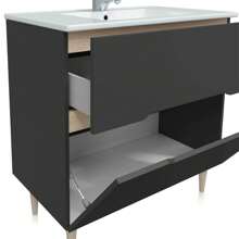 Duehome Pacote de banheiro com pia Opera 80