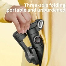 3-Axis Gimbal Stabilizer For Smartphone With RGB Fill Light Professional Handheld Gimbal Stabilizer For Phone Sports - 智慧XE套件 - 查看 6