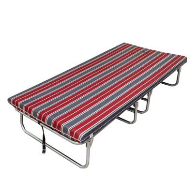Catre Camastro Plegable con Colchón de Hule espuma de 8 cm (Mod KM8)