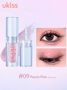 ukiss UKISS 1.5g Shimmer Liquid Eyeshadow, Shimmer, Long-Lasting Bright Shimmer Eyeshadow, Light, Smooth