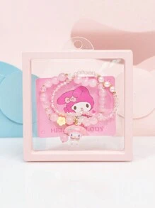 Bracelet,Two Packs Pink Boxed  Pendant Bracelet,Suitable For Woman Daily Wear - Baby Pink - View 7