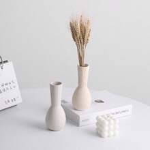 1pc Creative Coffee Table Decor Vase For Flower Arrangement, Home Accent - Black - View 5