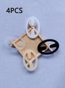 Set de 12 cierres invisibles para sujetador con formas de mariposa, corazón y flor de ciruelo, solución perfecta para correas de sujetador que se resbalan, cuidado del Body para viajes, deportes, al aire libre, cinturones de enfriamiento para el verano, playa y viajes