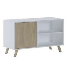 Duehome Mueble TV Wind 100 - Blanco - Puccini - Ver 2