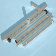 Soporte portátil de red de bádminton, red de bádminton ajustable y móvil para interiores/exteriores, Set familiar - Azul - Ver 4