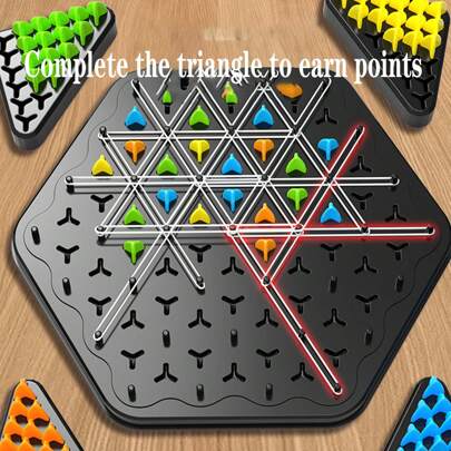 Challenging Chain Chess Strategy Board Game, Multi-Player Interactive Logic Thinking Game, Perfect For Traffic Jam, Parking Lot, Available In Large And Mini Sizes,Games,Board Games,Game