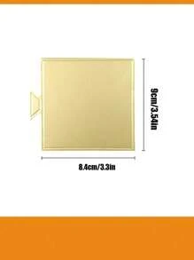 20入組迷你金色圓形硬質紙杯蛋糕底盤，紙板蛋糕底托，適用於杯形蛋糕、婚禮生日派對甜點展示托盤，可用於派、蛋糕、撻和糕點減重禮袋 - 彩色 - 查看 4