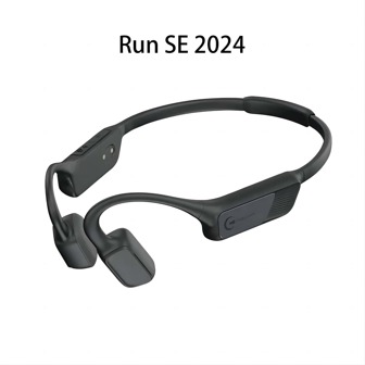  Mojawa Run SE 2024 / Mojo 1 2024 - 无线骨传导耳机 - 带麦克风的开放式耳机，8 小时长电池寿命，IP67 防水运动耳机，适合跑步、骑自行车和锻炼