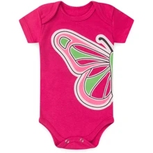 Kit 8 Peças Body Bebê Manga Curta Roupas de Bebê 100% Algodão