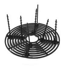 1 Pieza Cubierta para Maceta, Diámetro de 7.5/11.8/20 pulgadas Redonda Cortable, Cubierta Protectora de Tierra para Maceta de Flores, Protector contra Excavación de Gatos, Cubierta de Rejilla para Maceta de Plantas Bebé para Interiores y Exteriores, Herramientas de Jardín