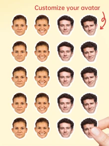 30PCS Customized Personalized Male And Female Stickers, Art Style Photo Stickers, PVC Stickers, Colored Stickers, Waterproof Stickers Suitable For Laptops, Water Bottles, And Turntables, Interesting Stickers, High-Quality,School Essentials,Customized Stickers,Back To School Supplies,Multi-Functional,Durable,Ornamental,Reusable,Exquisite,Stylish,High-Quality,Colorful,Modern,Custom,Personalized,Unique,Ideal Gifts For Him,Ideal Gifts For Her,Boyfriend,Dad,Girlfriend,Mom,Family,Friends,Tea Room,Home,Garden,Office,For Anniversaries,For Valentine's Day,For Mother's Day,For Birthdays,For Father's Day,For Graduation,For Weddings,For Housewarming