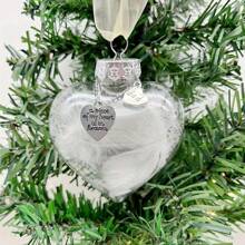 1pc Smooth Plastic Feather Christmas Ball Decoration, Angel In Heaven Decoration, Christmas Tree Decoration Pendant, Personalized Gift,Christmas - Multicolor - View 7