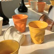 1 件多巴胺启发不对称形状陶瓷饮水杯