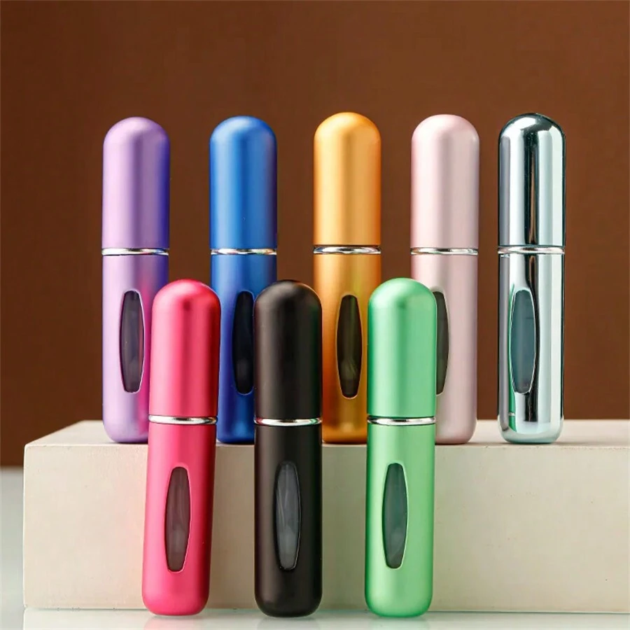 3Pcs 6ml Mini Spray Bottle For Travel, Portable Cute Perfume Atomizer For Cleaning,Travel Essential Oils Perfume, 6ml Sample Empty Perfume Bottle, Travel Mist Spray Bottle Dispenser,Perfume Refill Bottle, Portable Mini Refillable Spray Jar Scent Pump Case, Empty Cosmetic Containers Atomizer For Business - Multicolor - View 1