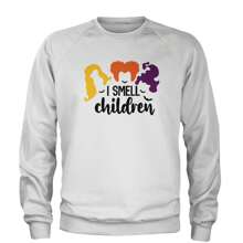 I Smell Children Hcus Pocus Adult Crewneck Sweatshirt - 查看 10
