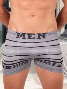 Kit Com 3 Cuecas Masculina Boxer Man Confortável Poliéster Estiloso Roupa Íntima Para Homens Ajuste Perfeito Uso Dia-a-Dia Alta Qualidade Toque Suave Suporte Excelente