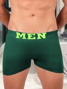 Kit Com 3 Cuecas Masculina Boxer Man Confortável Poliéster Estiloso Roupa Íntima Para Homens Ajuste Perfeito Uso Dia-a-Dia Alta Qualidade Toque Suave Suporte Excelente