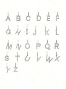 عقد فضة عيار 925 قلادة بحرف 26 اللغة الإنجليزية من A-Z مطلي بذهب عيار 14 قيراط ، هدية للصديقات والنساء والفتيات في عيد الحب