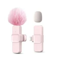 Microphone Cravate Sans Fil Professionnel Pour Smartphone, Microphone Sans Fil Plug-play Pour Enregistrement Vidéo/audio, Micro À Pince Pour Entretien/vlog/enseignement