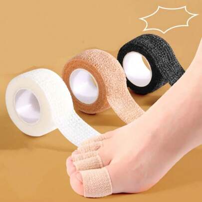 1pc Premium Sports Tape - Elastic, Self- Adhesive, Breathable, Water-Resistant Bandages For Outdoor Sports, And Protective Supplies - Ideal For Runners, Cyclists, And Fitness Enthusiasts Gym Accessories Gym Bandages Sports Tape