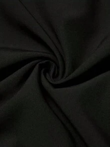 New Arrival Black Loose Casual Muslim 3/4 Sleeve Men Long Robe, Middle Eastern Style Leisure Robe - Black - View 3