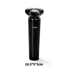 Men's IPX7 Waterproof Rotary For Electric Razor Rechargeable Shaving Beard Knife Wet And Dry Shaver - Black - View 8