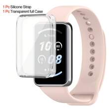 Replacement Silicone Strap Case Compatible With Honor Band 9 Watchband Sport Bracelet For Honor Band 9 Protection Cover Case For Men And Women As A Gift For Students Returning To School
