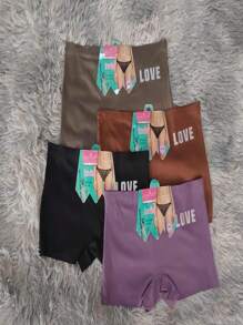 Women Safety Shorts - Multicolor - View 1
