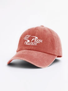 1入組「PizzaPlanet」印花棒球帽，多用途時尚爸爸帽，適用於戶外調節防曬運動帽，適用於女士男士的父親節 - PizzaPlanet - 查看 9