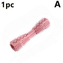 Durable Dog Chew Stick, Toothbrush For Tooth Cleaning And Massage Soft Rubber Pet Toy