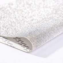 1pc Shiny Crystal Rhinestone Sticker, 7.8 X 9.4 Inch, DIY Self-Adhesive Glitter Decor For Car, Phone, Crafts - M-20*24cm - View 14