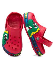 Kids Clogs - 레드 - 보기 2