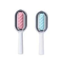 Hair Remover Brush For Cats And Dogs Pet Trimmer Massage - 粉色 - 查看 5
