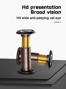 2-In-1 Tappo Spioncino Anti-Furto e Telecamera Campanello Per Il Monitoraggio Della Sicurezza Domestica