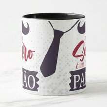 马克杯我的岳父是爸爸送给岳父的大礼物 - 黑色 - 查看 2