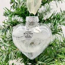 1pc Smooth Plastic Feather Christmas Ball Decoration, Angel In Heaven Decoration, Christmas Tree Decoration Pendant, Personalized Gift,Christmas - Multicolor - View 8