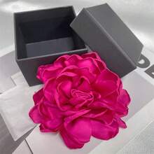 2 Chiếc Vải Xinh Xắn Hoa Hồng Hoa Trâm Cài Áo Lớn Trâm Cài Hoa Thủ Công Thanh Lịch Tinh Tế Trâm Cài Cổ Điển Cho Tiệc Cưới Tiệc Khiêu Vũ Cho Nữ đầm Bộ Lễ Phục Quần Áo Phụ Kiện Trang Sức Quà Tặng Ngày Lễ Tình Nhân 100 Mm - Nhiều màu - Xem 4