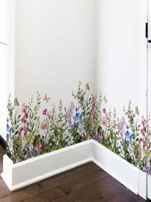 SURELIFE 1 Set de Pegatinas de Pared con Flores de Anémona Amapola Rosa - Decoración del Hogar, Pegatinas, Vinilo Decorativo para Decoraciones del Hogar, Artículos de Decoración Primaveral, Refrescan tu Hogar, Pegatinas de Decoración de Fiestas, Regalos de Cumpleaños y Graduación