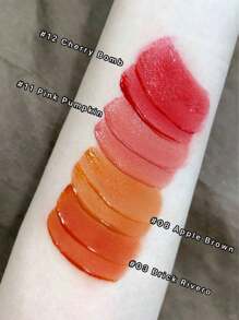 Rom&nd Romand 持久保湿唇彩 08 苹果棕 5.5克/0.2盎司，Romand 液体唇膏，水润亮泽妆效，韩国唇彩，持久显色，MLBB（My Lips But Better，我的嘴唇，但更美），保湿，高显色度，打造自然透明妆容，日常唇彩，韩国化妆品，礼盒装 - 08 APPLE BROWN - 查看 7