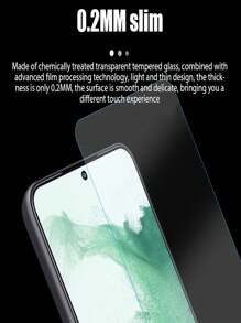 4-In-1 Combo: 2pcs Front Transparent Tempered Glass Screen Protectors + 2pcs Camera Lens Protectors, Easy To Apply, Durable/Glass Film Set Gift, Compatible With 17/ Galaxy/ 15c/POCO/ Screen Protector Combo Pack - 4in1 - View 11