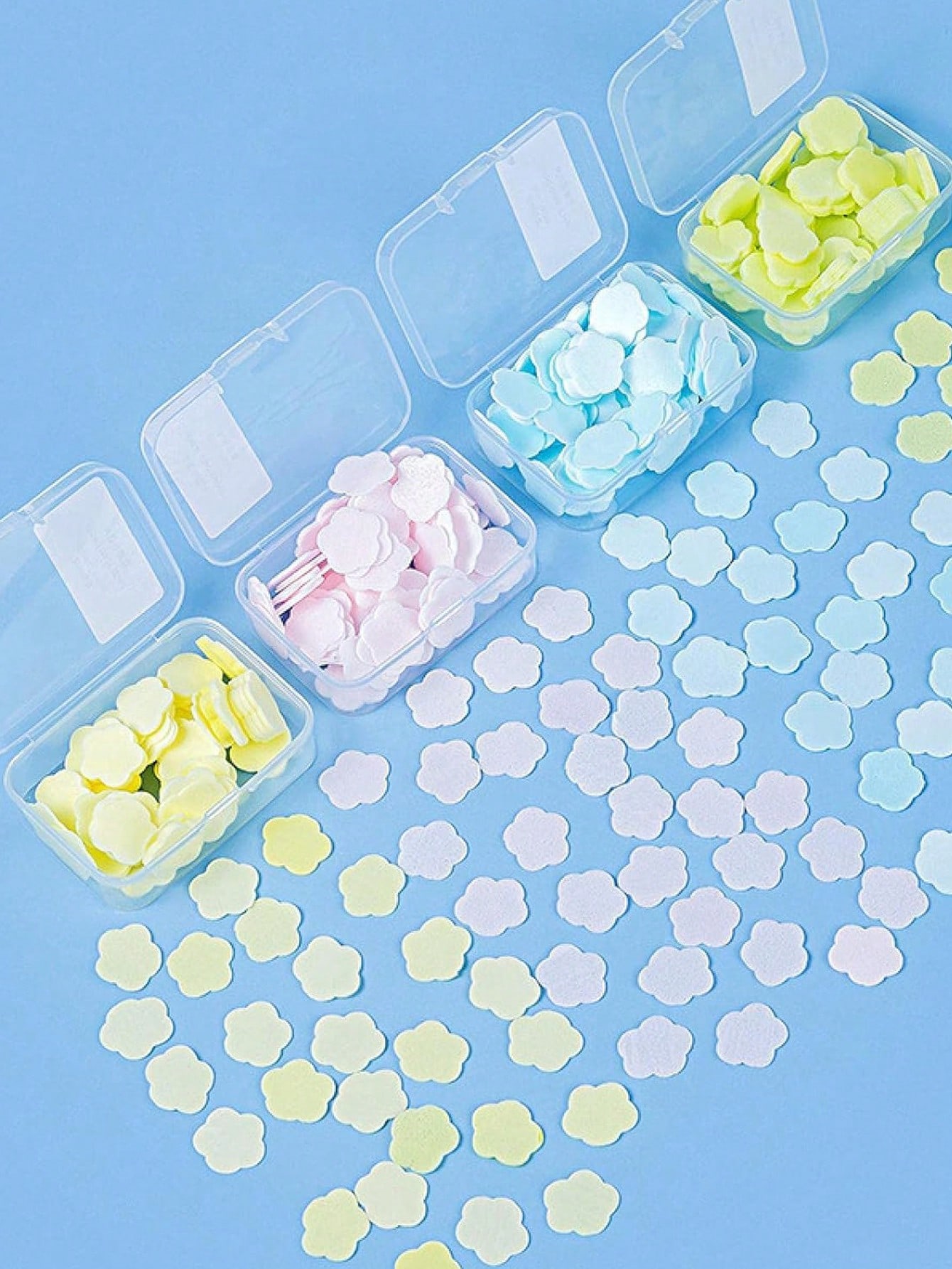 100 قطعة/صندوق صابون سائل للحمامات صديق للبشرة طبي...