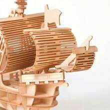 3D Puzzle Model Kit For Adults And Teens To Build - Laser Cutting Assembly - DIY Model Craft Kit For Painting Decoration - Home Decor Office Ornaments - 3D Model Ornament Christmas Gift