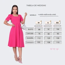 Milimetrica Elegant Loose Pregnancy Women's Midi Dress With Evangelical Princess Sleeves Congregate - 粉色 - 查看 5