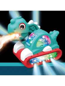 Green Smoke Dinosaur Cart Walks Sounds Lights FAST SHIPPING - 綠色 - 查看 1